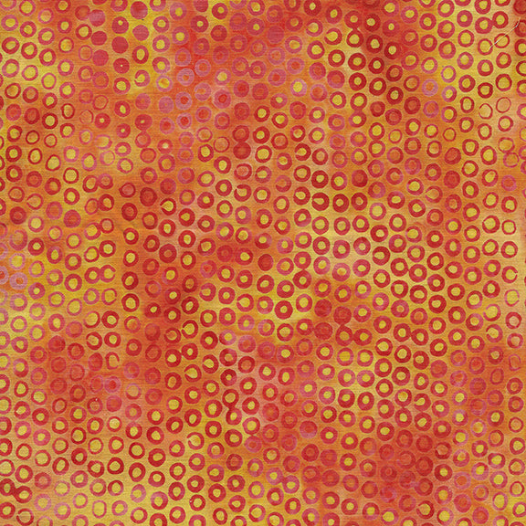 Chickadee - Ring Dots - Orange