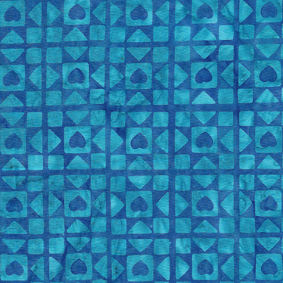 Chickadee - Patchwork - Blue