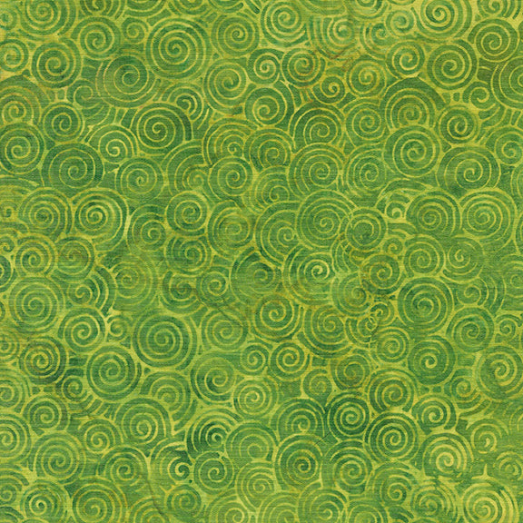 Chickadee - Swirls - Lime