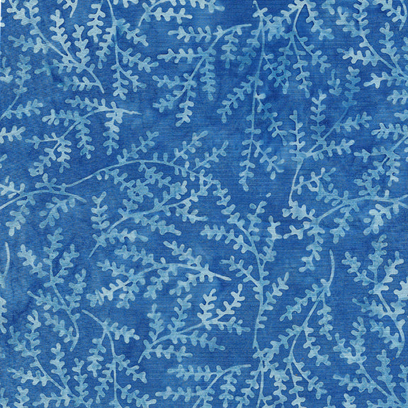 Chickadee - Vines - Blue