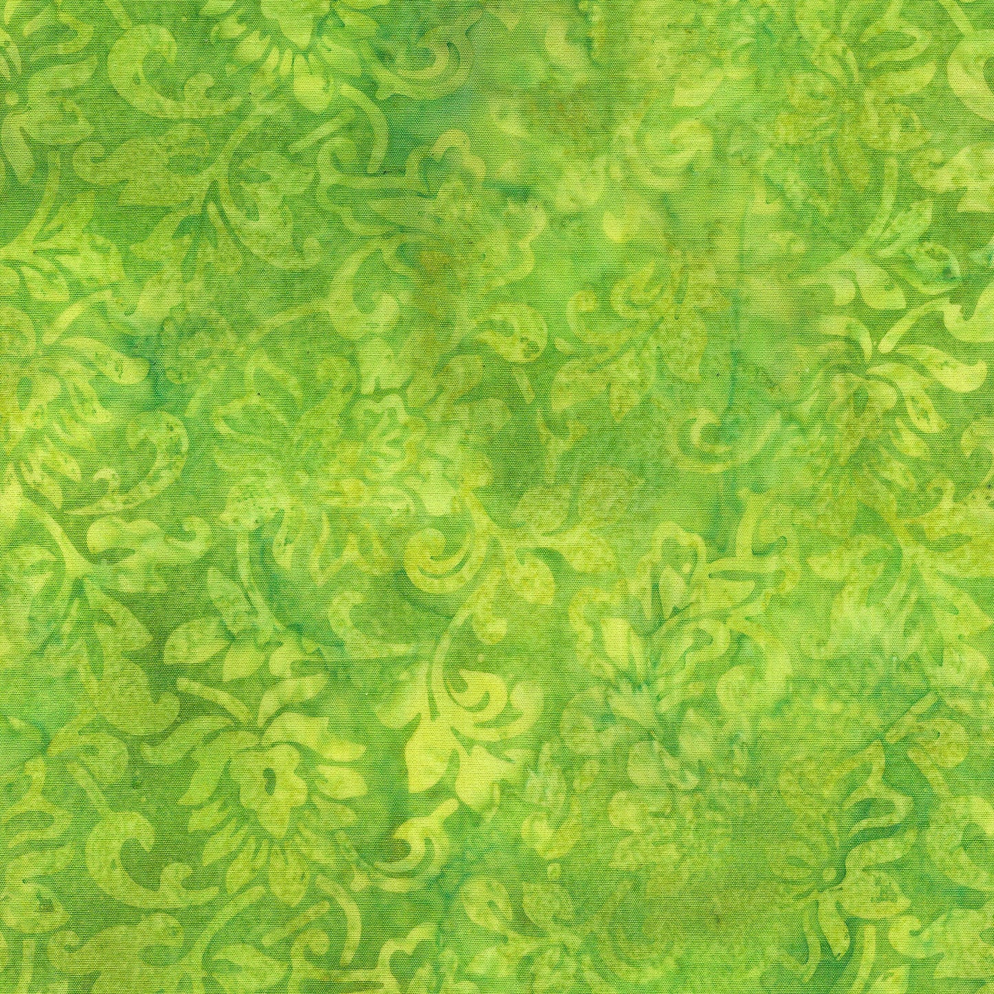 Ornate Gems - Large Floral-Green| Fabric by the Yard