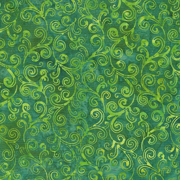 Royal Crown - Scrolls - Green