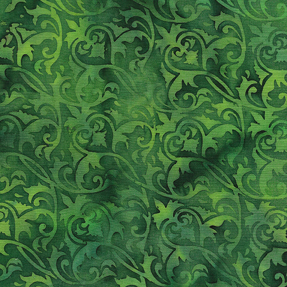Royal Crown - Vines & Leaves - Green