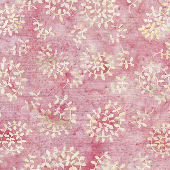 Seaweed Coral Batik Fabric | Island Batik