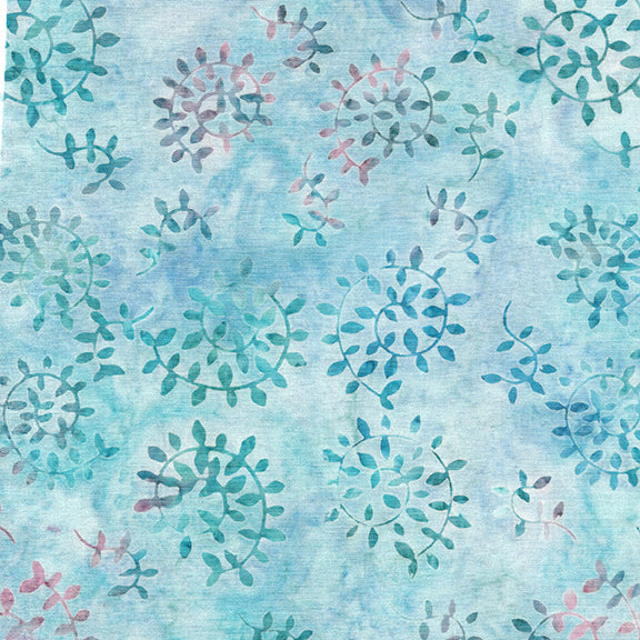 Coral Sky Multi Batik Fabric | Island Batik