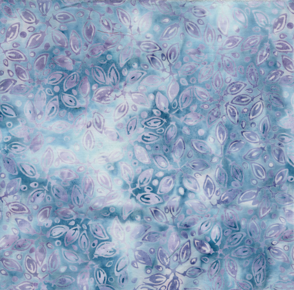 Pinwheel Petals Blue Batik Fabric | Island Batik