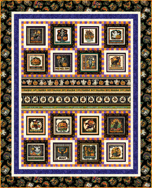 A Haunting We Will Go Quilt Pattern