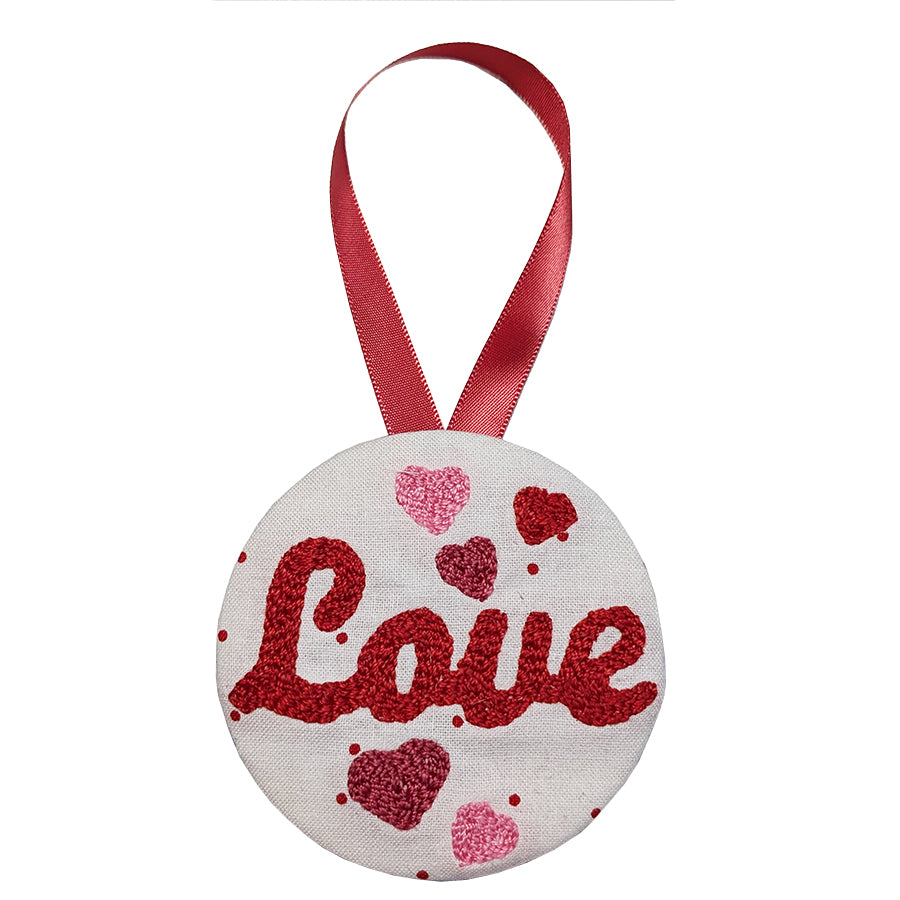 Be My Valentine Punch Needle 12 wt Thread Pattern or Kit
