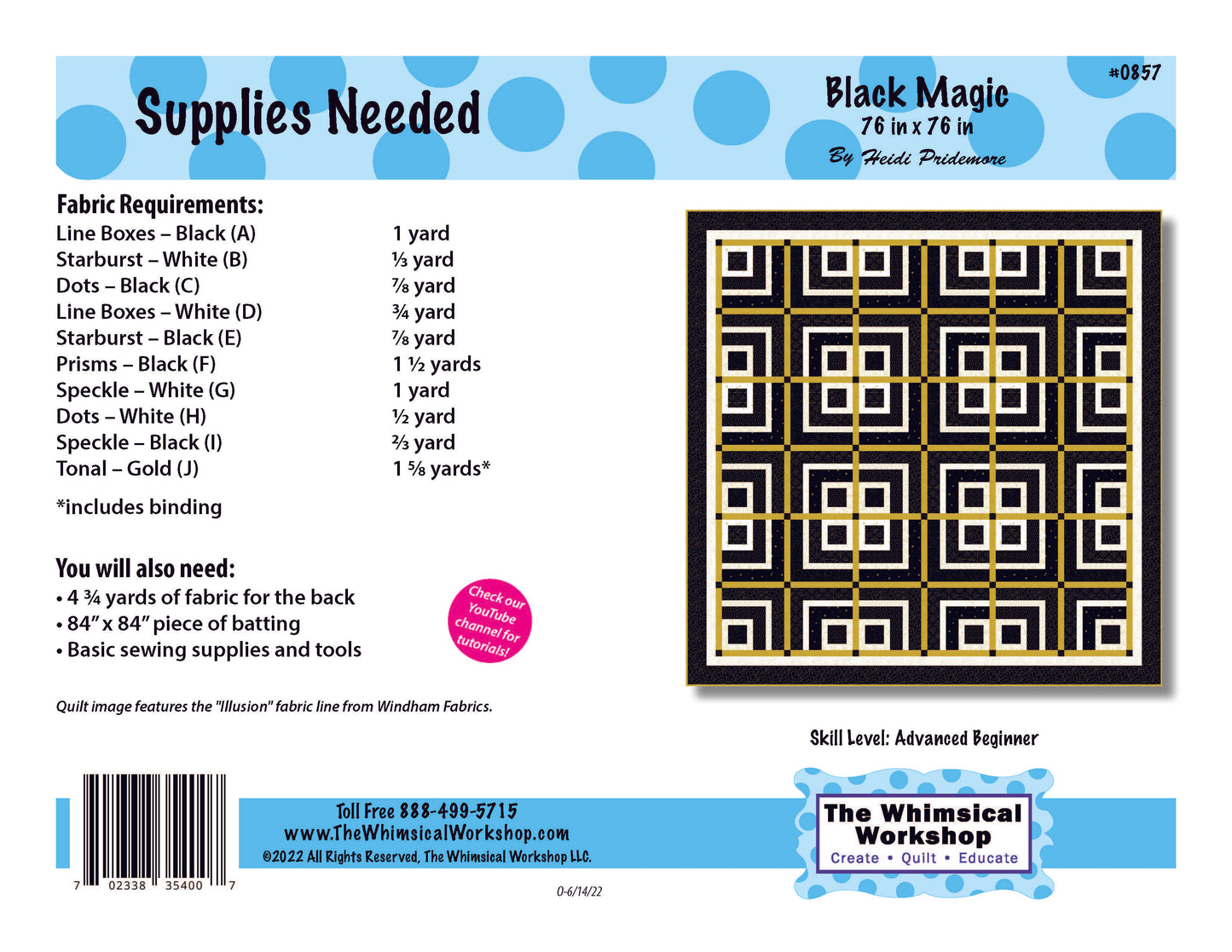 Black Magic - Pattern
