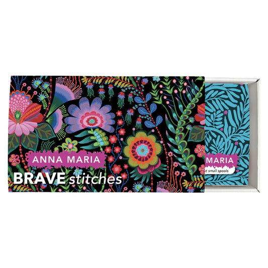 Brave by Anna  - Mixed weight Aurifil Thread Set