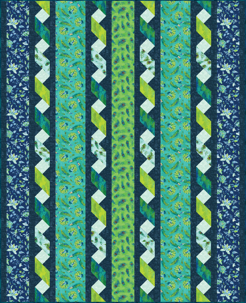 Cascading Ribbons - Pattern