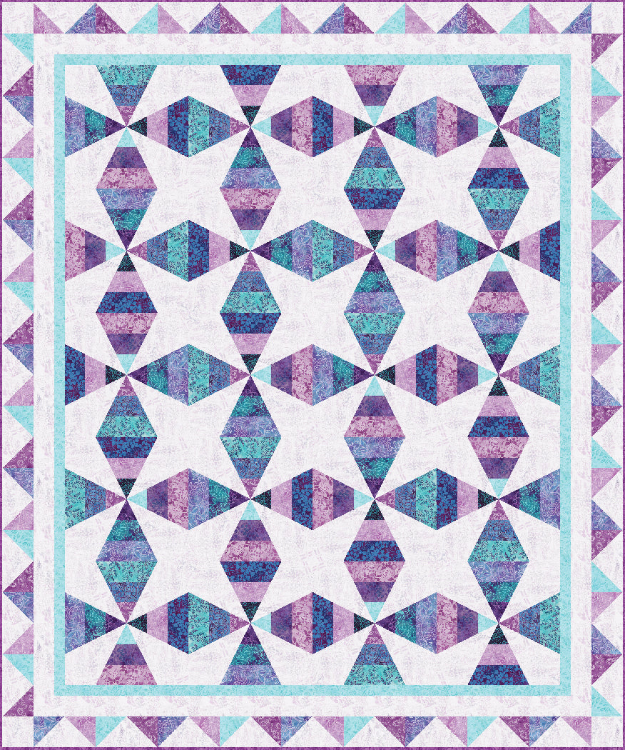 Creating Magic Pieced Quilt Pattern | Fabric Kit