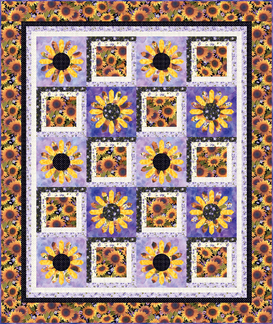Daisy Mountain Quilt Pattern by Matthew Pridemore | Mountains Are