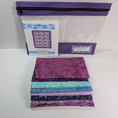Deco Elegance Pieced Quilt Pattern | Fabric Kit