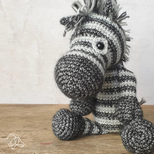 Dirk the Zebra - Crochet Kit