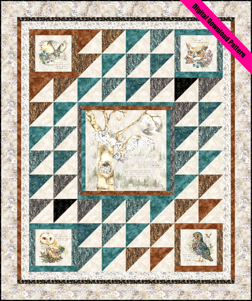Feathered Grace Quilt Pattern