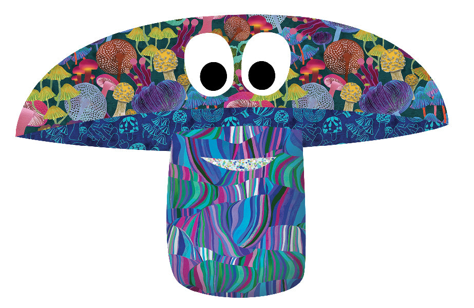 Fungi Friends II Pillow Pattern