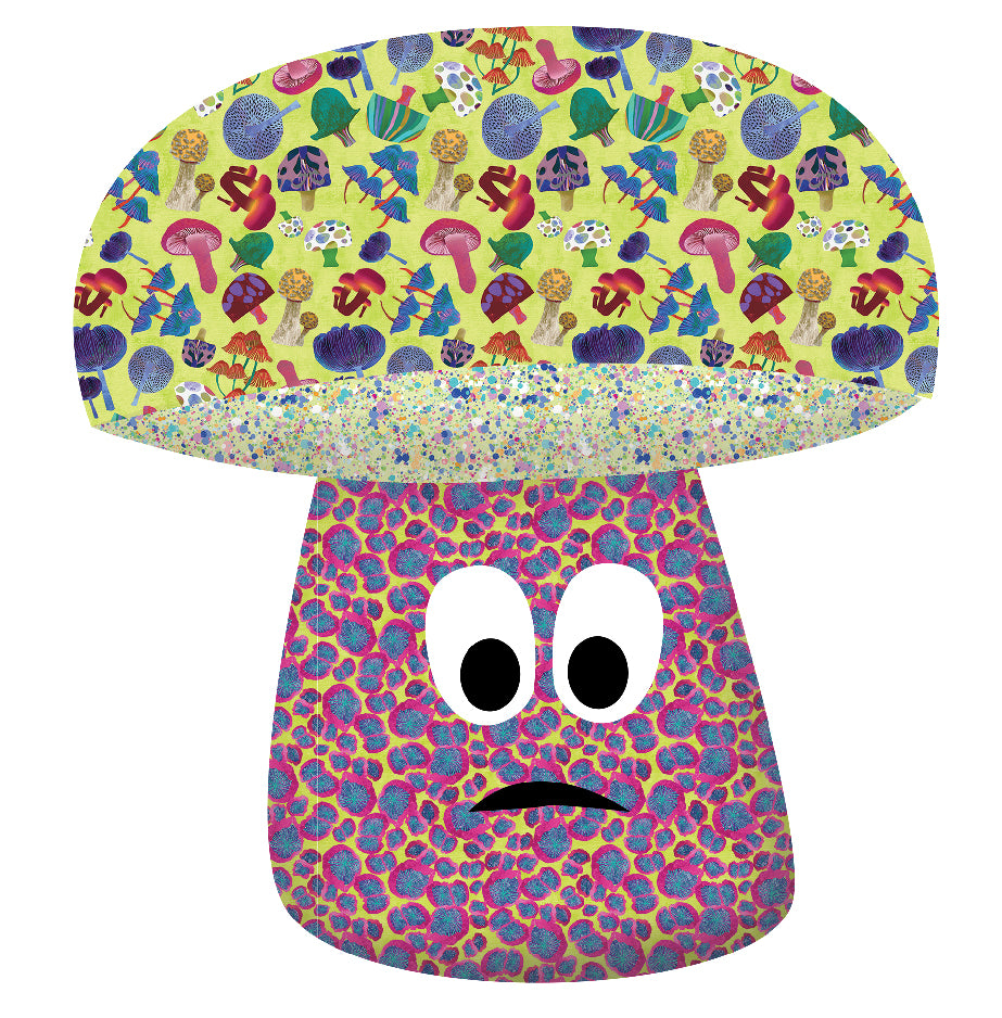 Fungi Friends II Pillow Pattern
