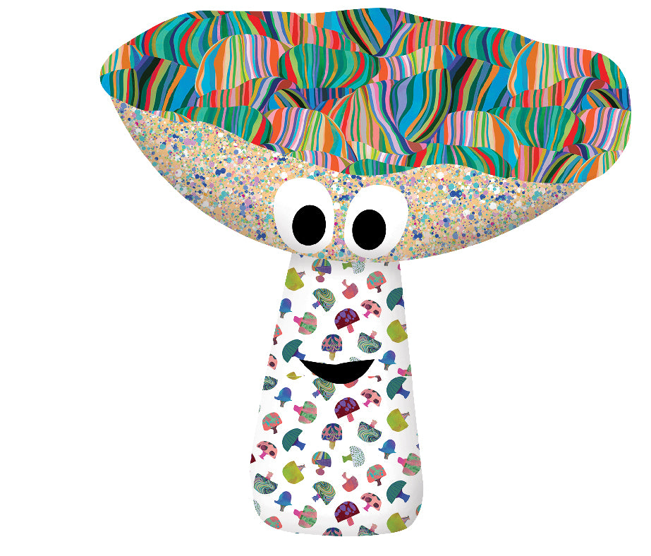 Fungi Friends II Pillow Pattern