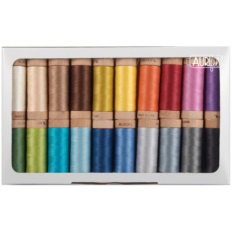 Glorious Handwork - 80wt Aurifil Thread Set