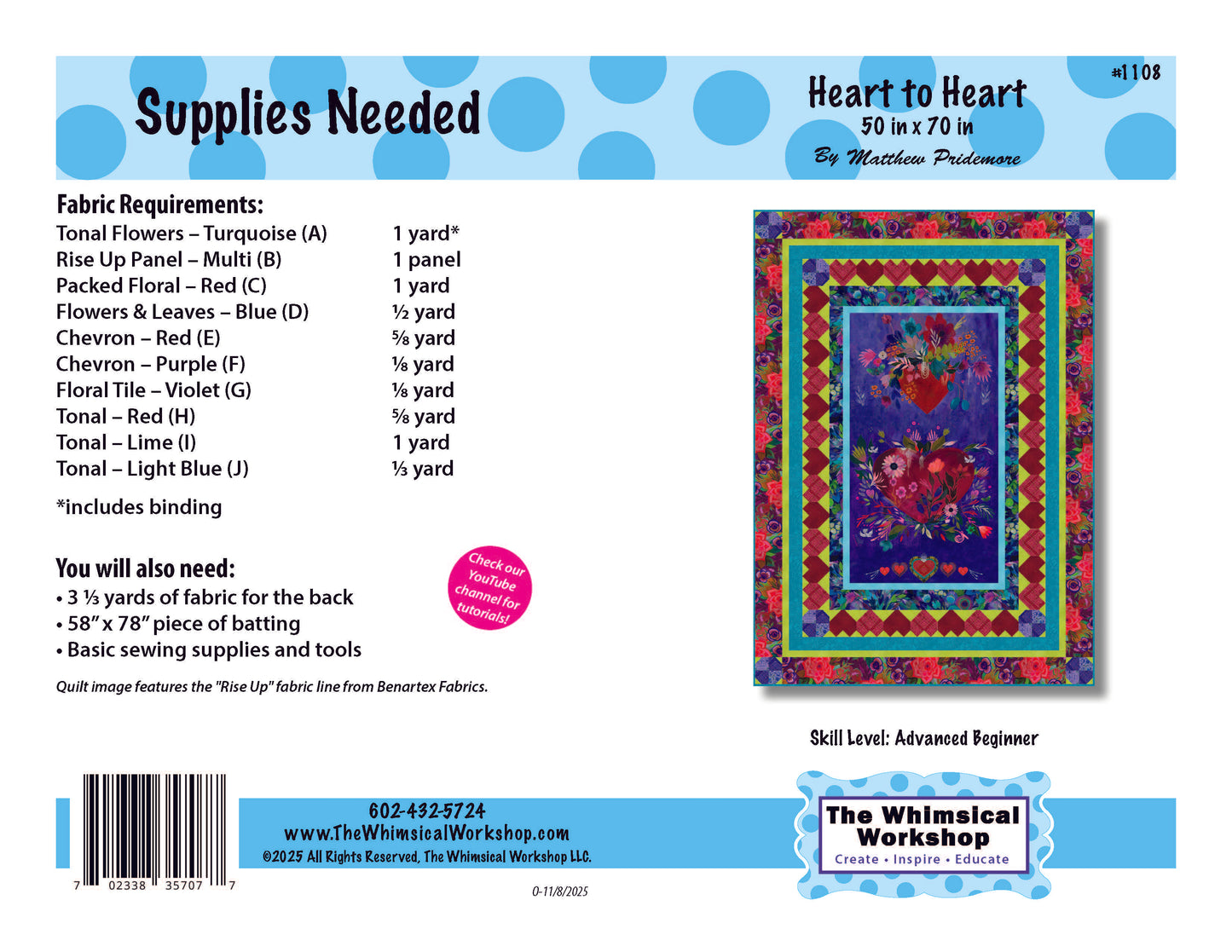 Heart to Heart Quilt Pattern