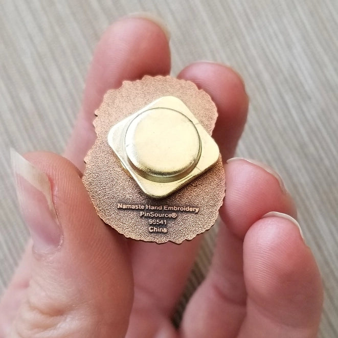 Sweet Hedgehog Enamel Needle Minder