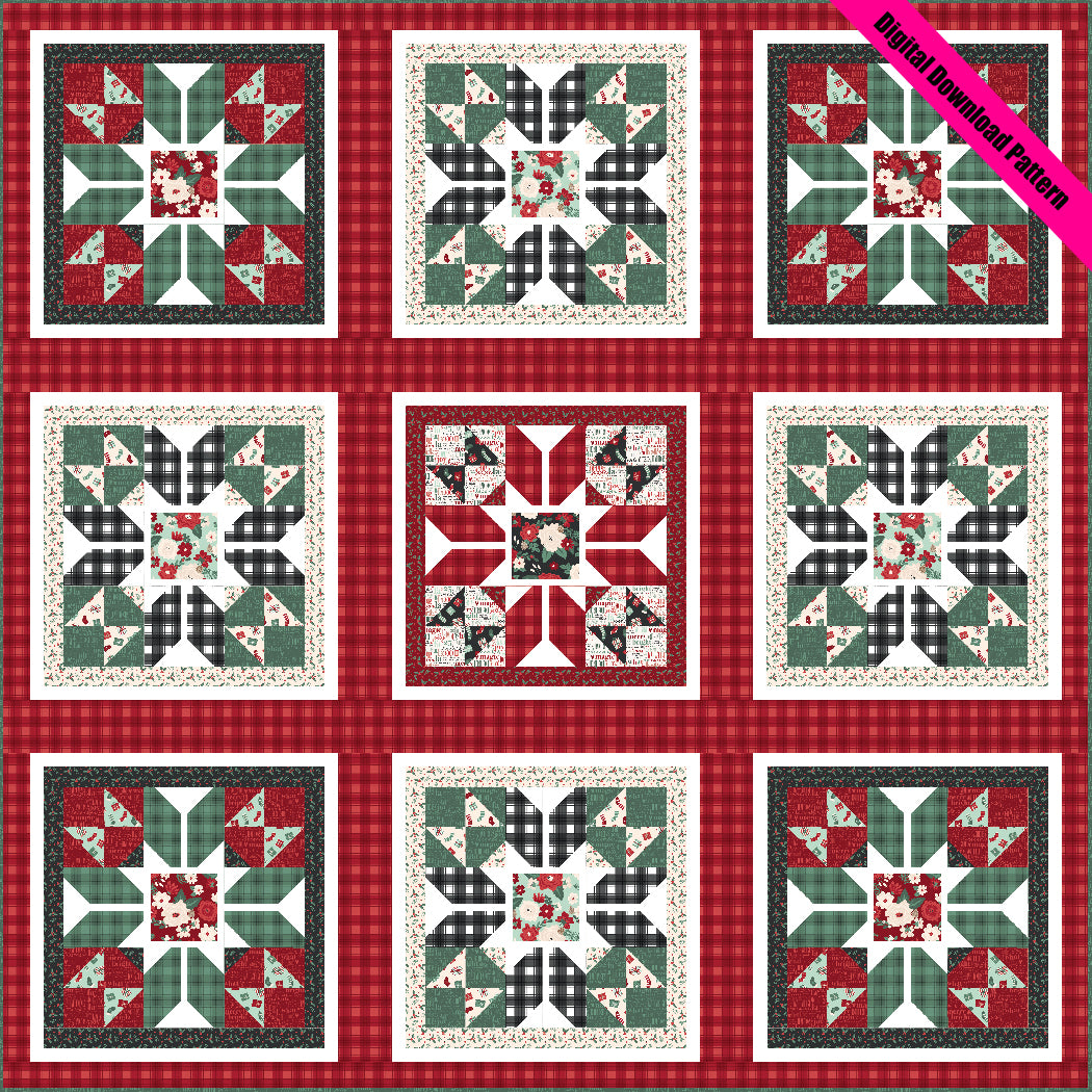 Holiday Wishes Quilt Pattern