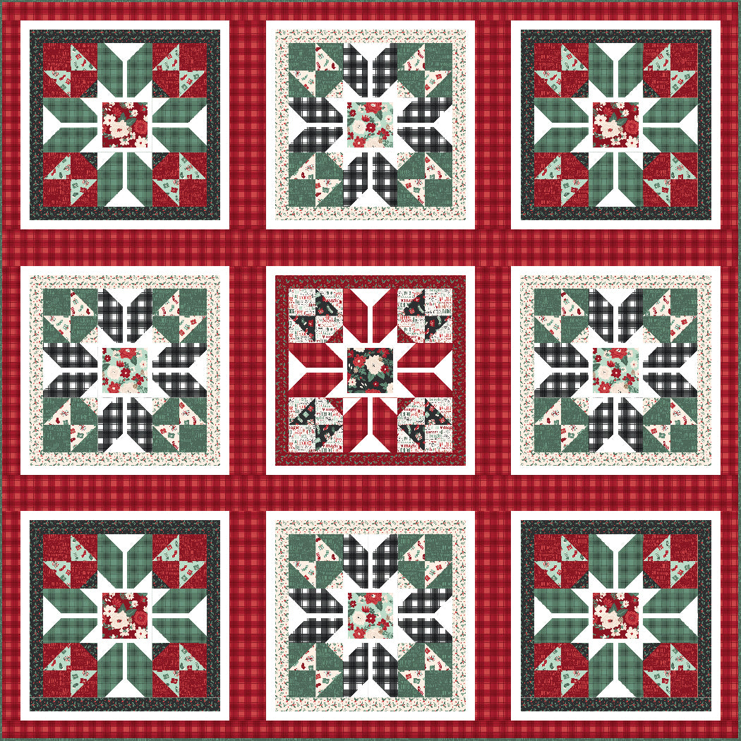 Holiday Wishes Quilt Pattern