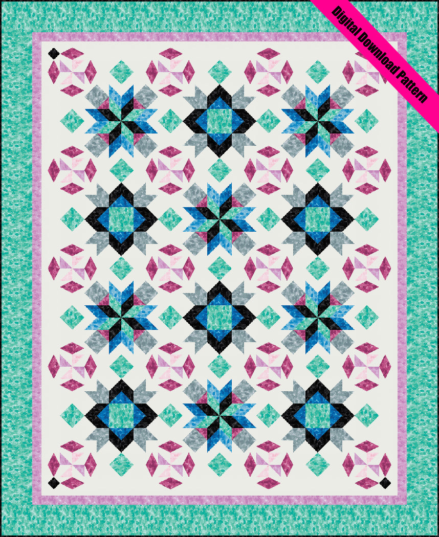 Kaleidoscope Gems - Digital Download Pattern
