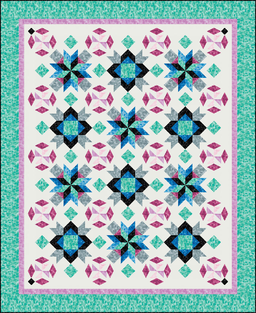 Kaleidoscope Gems - Pattern