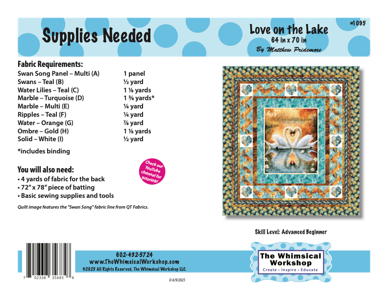 Love on the Lake Quilt Pattern