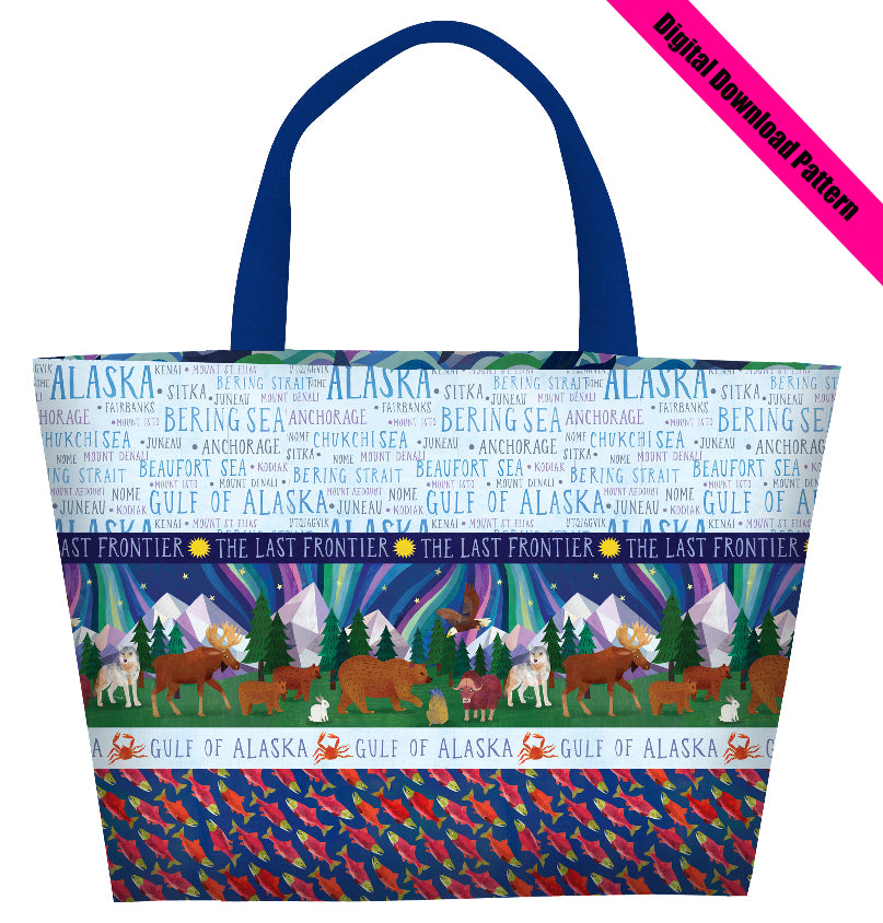 Moose Tracks Tote Pattern