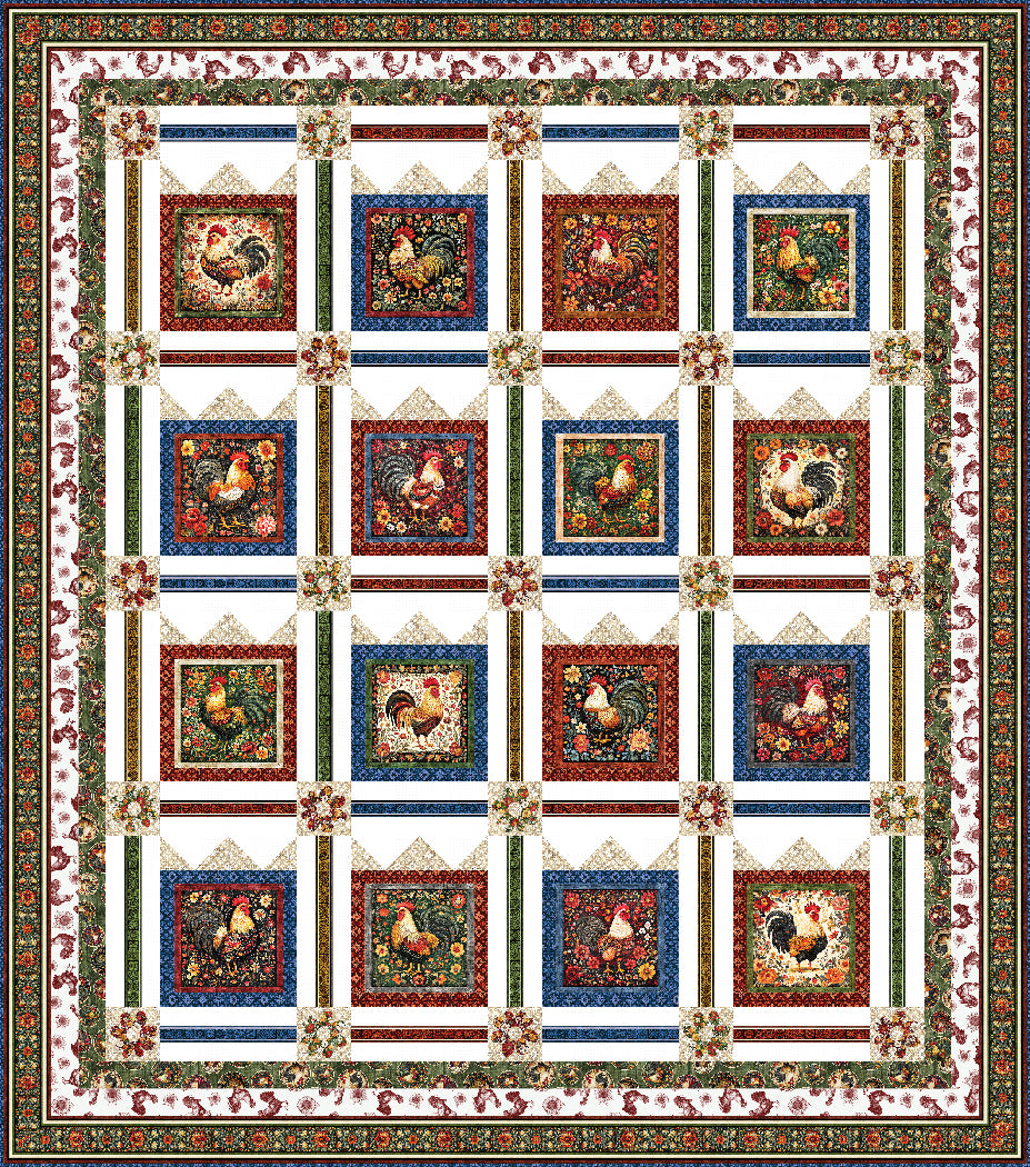 Morning Call Quilt Pattern