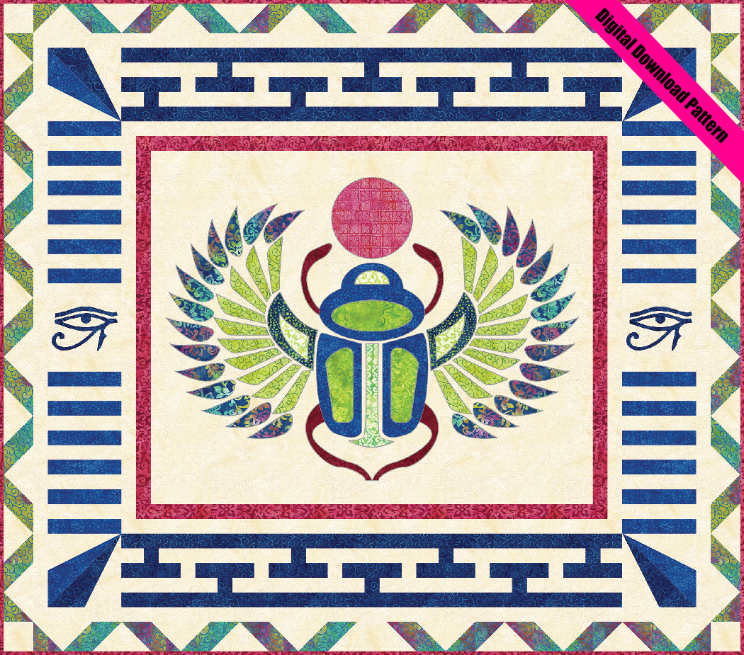 Ornate Scarab Pattern