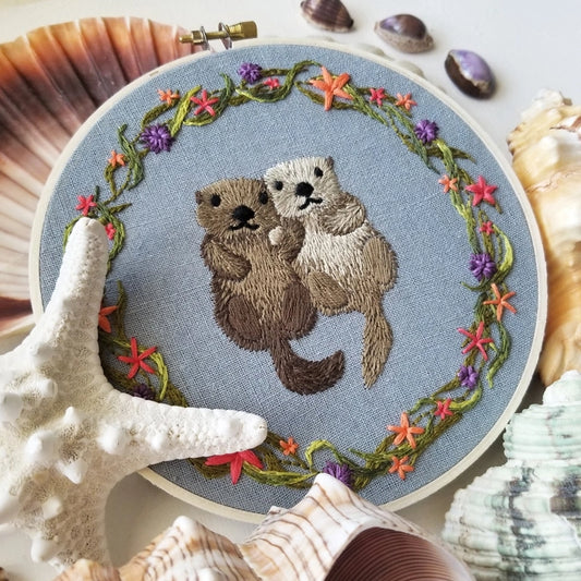 Otterly Adorable - Embroidery Kit