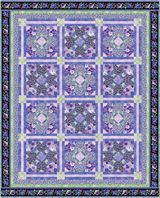 Pansy Passion Quilt Pattern