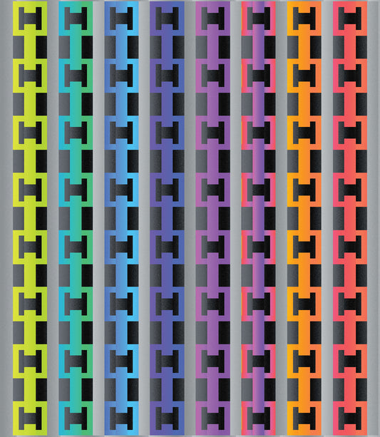 Radiant Spectrum Pieced Quilt Pattern featuring Ombre Fabrics
