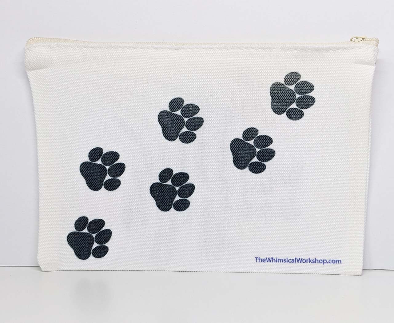 Scrappy the Dog 7" x 5" Zipper Pouch
