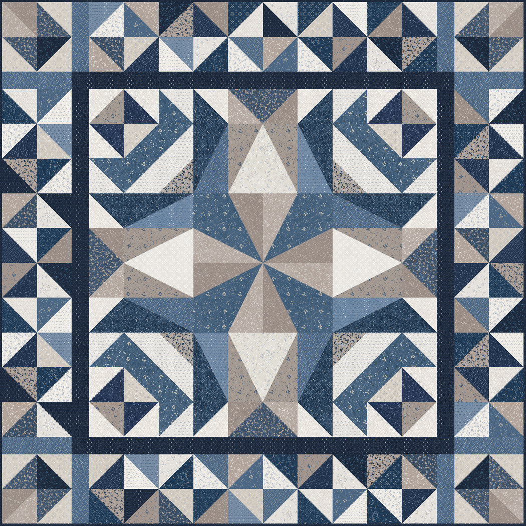Simply Blue Quilt Pattern