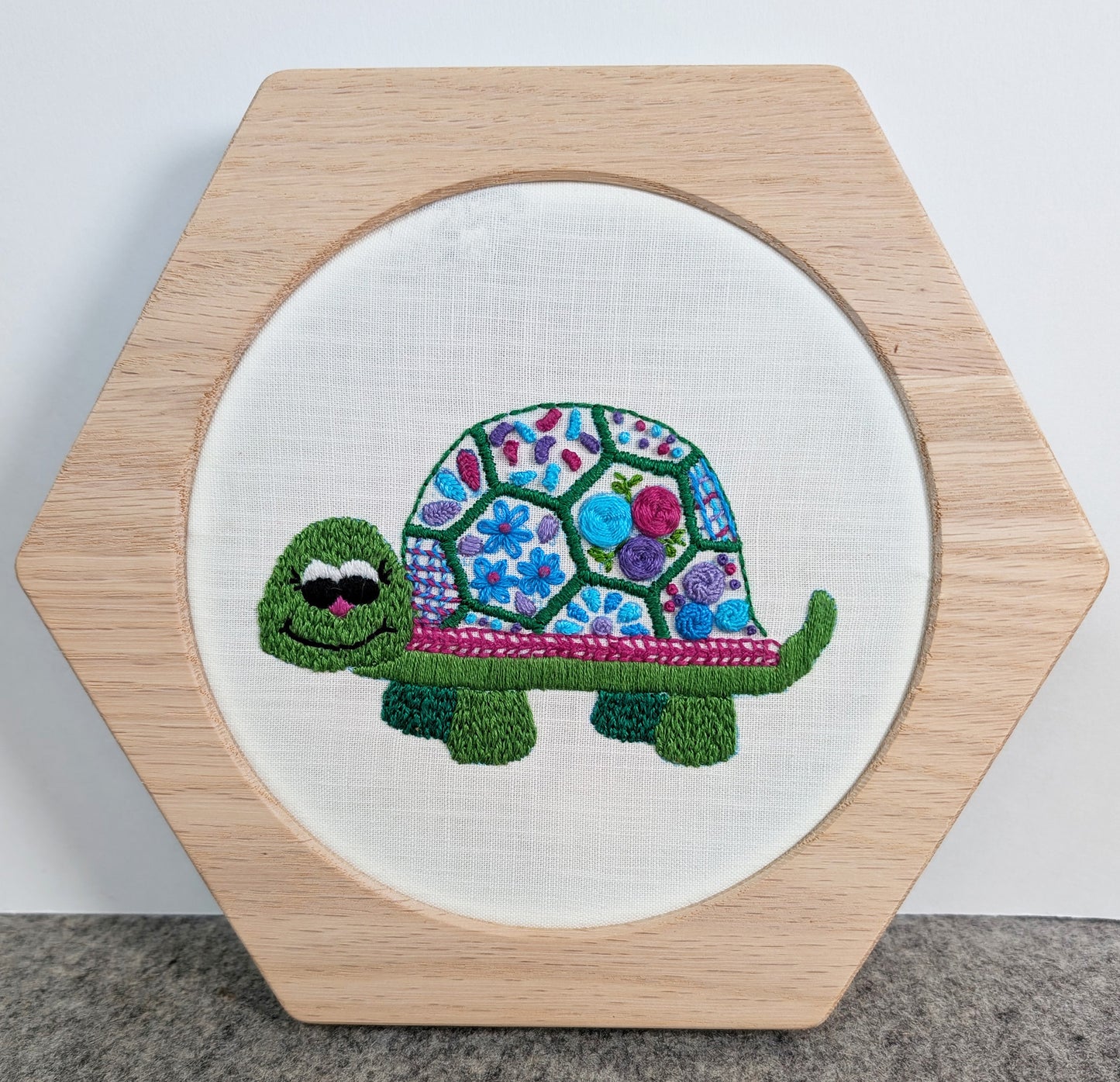 Slow and Steady Hand Embroidery Kit