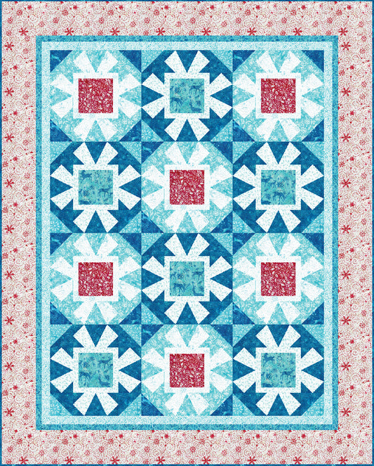 Snowfall Quilt Pattern | Fabric Kit