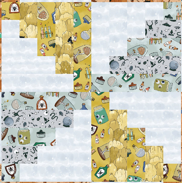 Steps to the Spell Quilt Pattern