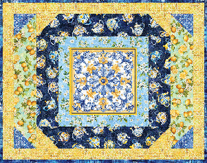 Splash of Lemon Table Set Quilt Pattern