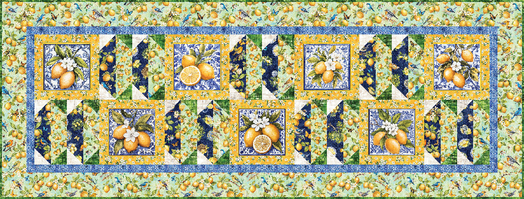 Splash of Lemon Table Set Quilt Pattern