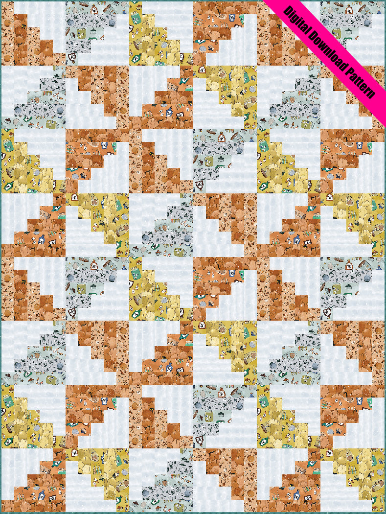 Steps to the Spell Quilt Pattern