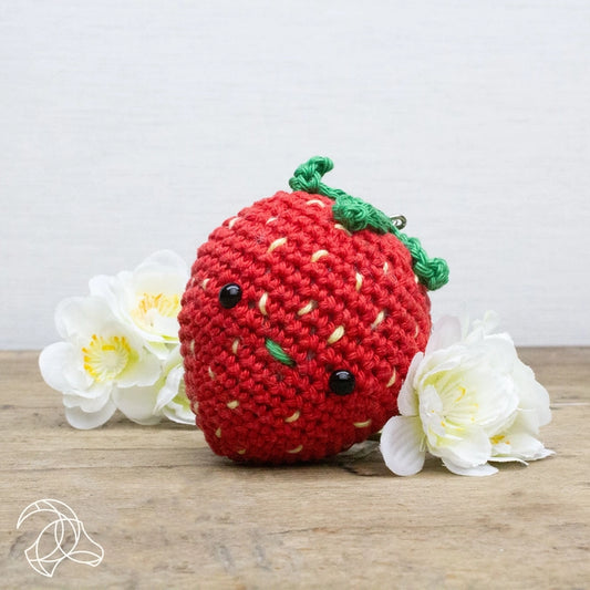 Strawberry Hanger - Crochet Kit