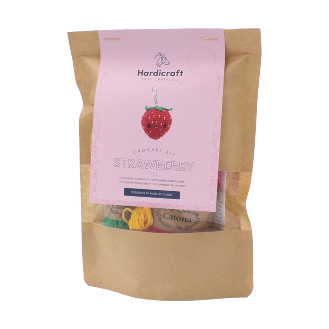 Strawberry Hanger - Crochet Kit