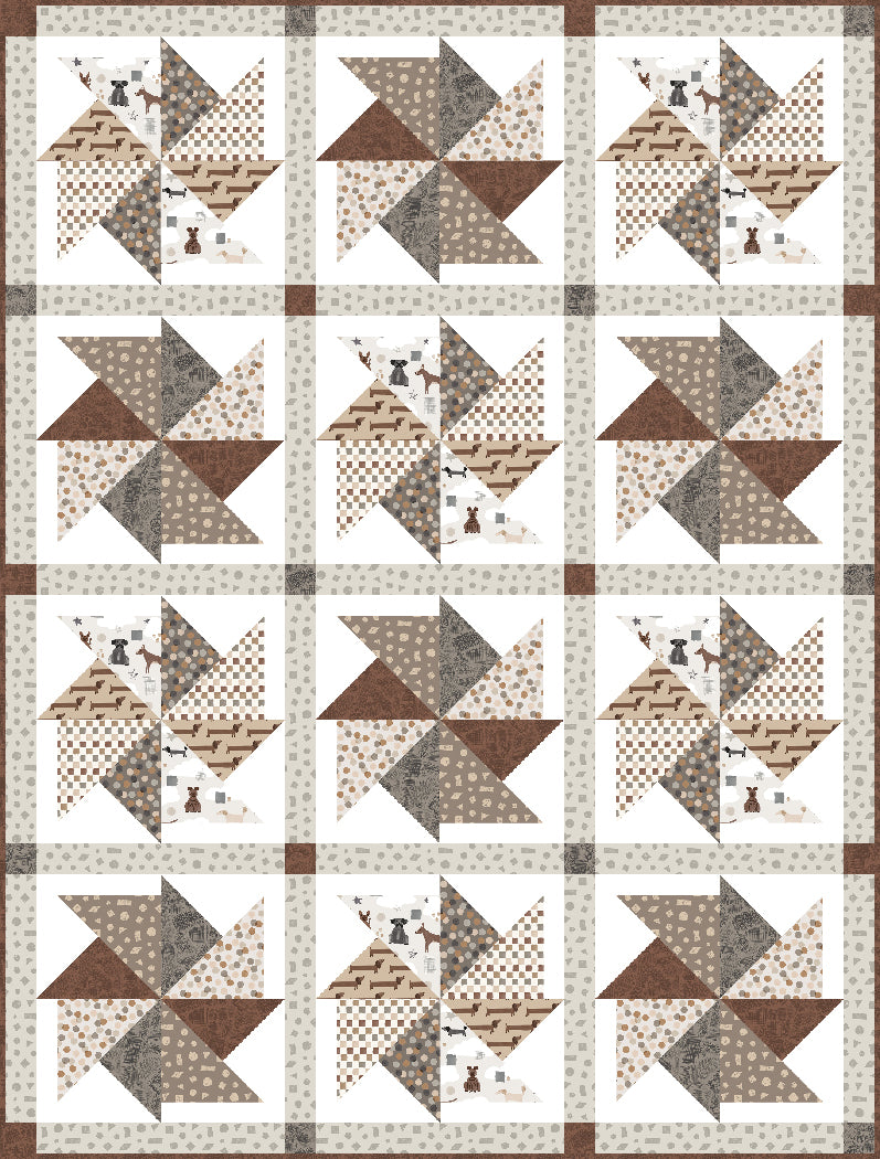 Tailspins & Twirls quilt pattern