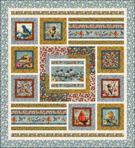 The Forest Sings Quilt Pattern