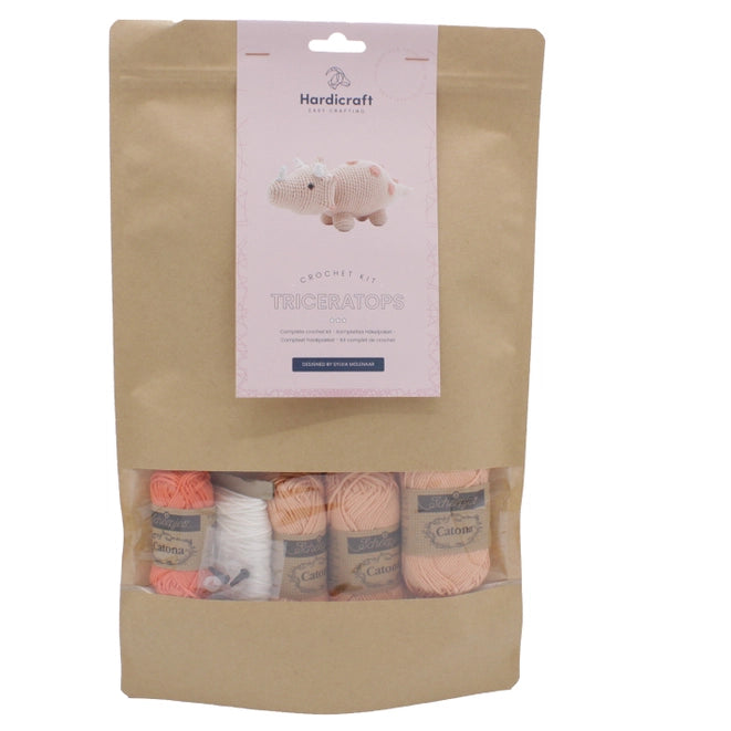 Triceratops - Crochet Kit